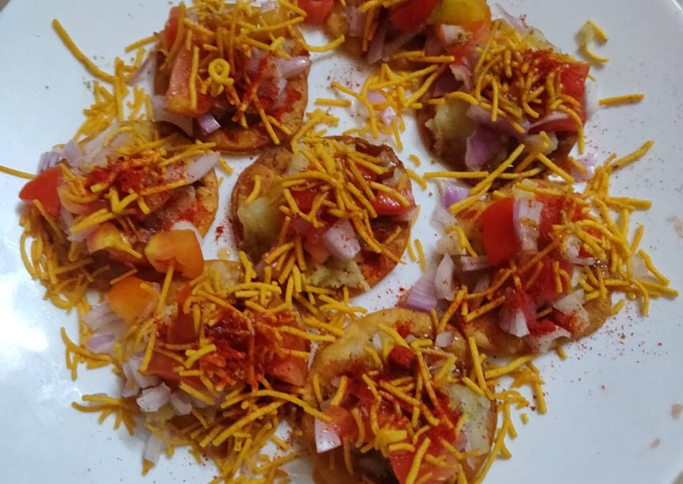 Papdi chat sev poori