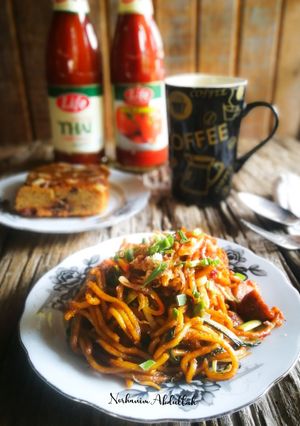 Gambar Mee goreng basah