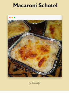 Foto resep Macaroni schotel