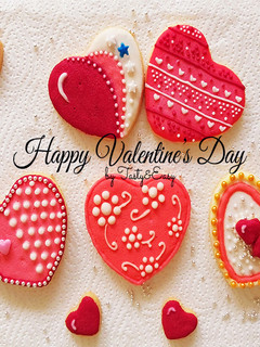 Foto resep Butter Cookies dengan Royal Icing untuk Valentine
