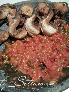 Foto resep Patin goreng sambel ulek