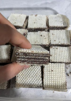 عکسی از دستور ویفر کاکائویی