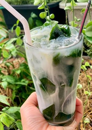 Hình của món Nước Sương Sâm - Nha Đam đường phèn 🍹.