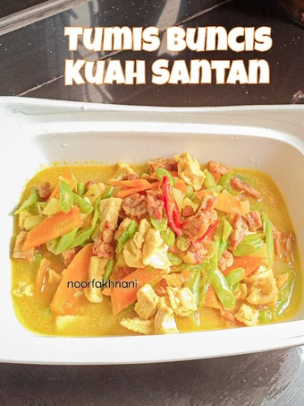 Cara Mudah Menyiapkan Resep Tumis Buncis Kuah Santan yang Bikin Ngiler Anti Ribet, Mantap Sekali