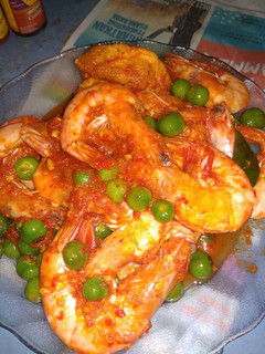 Foto resep Udang sambal balado leunca