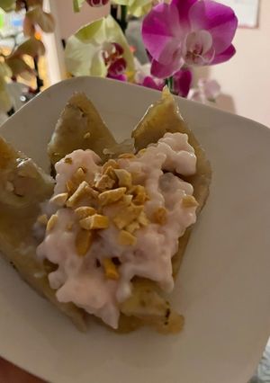 Hình của món Bánh chuối hấp.
