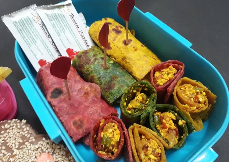 Colourful nutri wraps