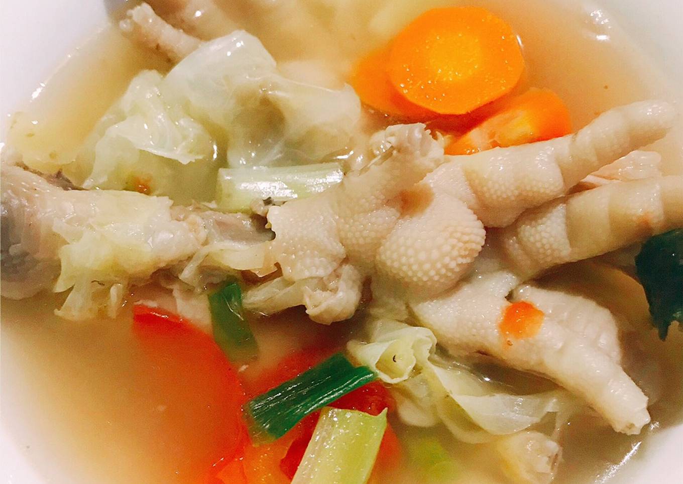 Sop Ceker Ayam