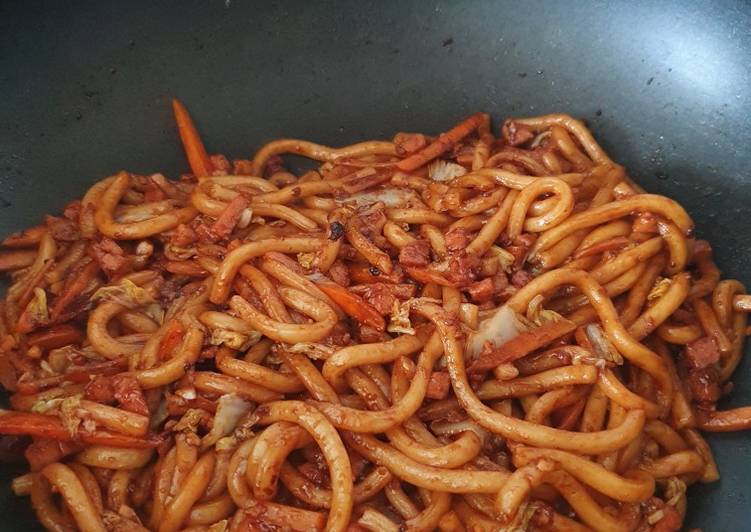 Steps to Prepare Speedy Stir fry Udon Noodles