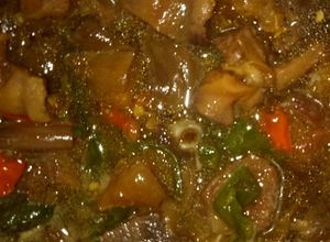 Foto resep Oseng kikil otot