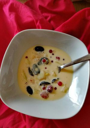 A mi görög gyümölcslevesünk recept fotója
