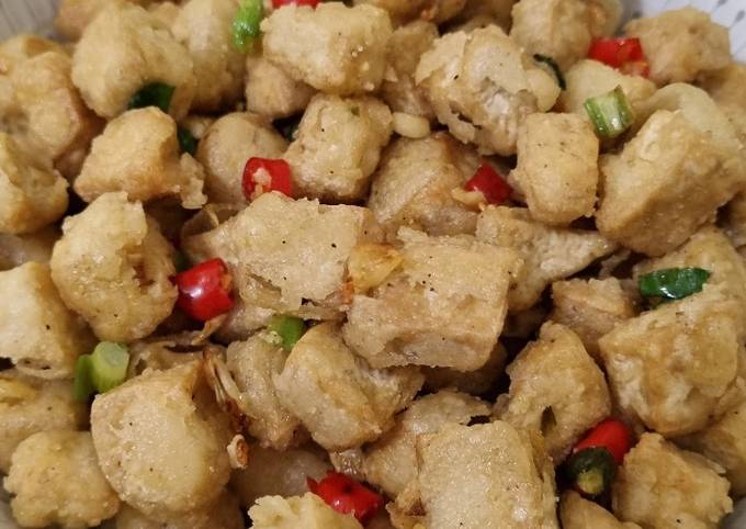 Resep Tahu Crispy Cabe Garam Oleh Sekar Gp Cookpad