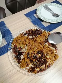 عکسی از دستور عدس پلو مجلسی