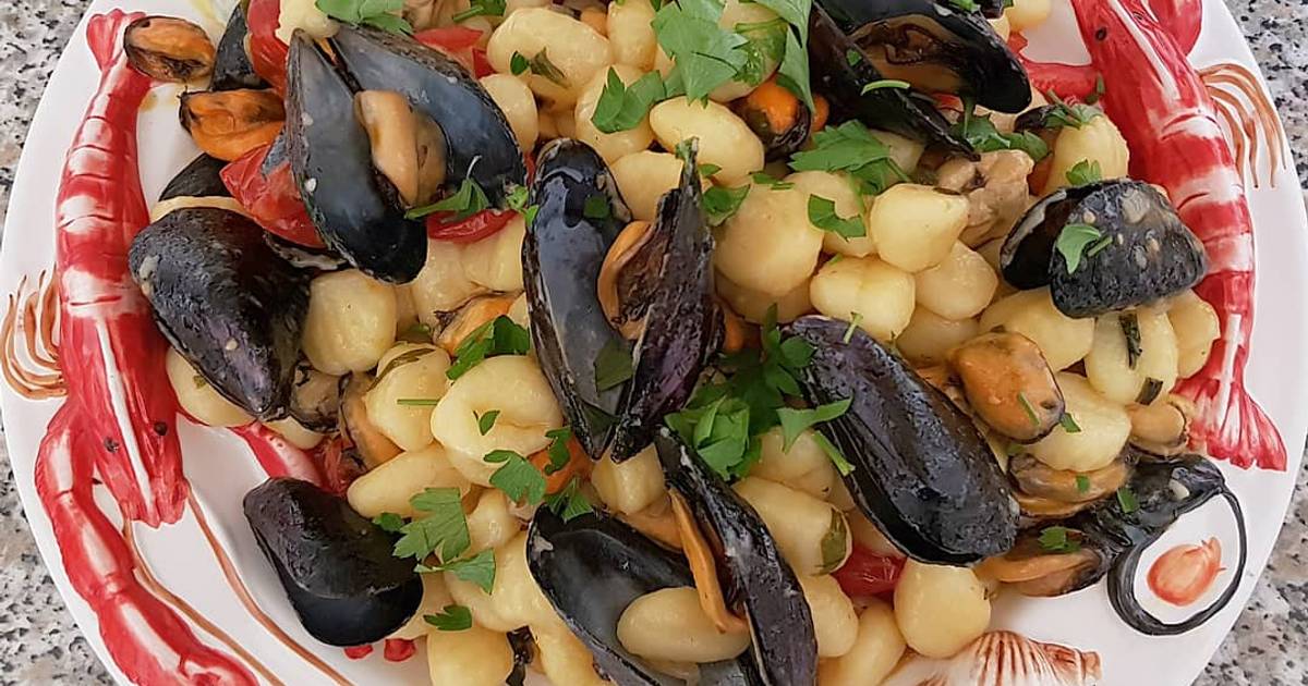 Ricetta Gnocchi con cozze dell'adriatico di Ricette Homemade di Micky ...