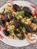 Gnocchi con cozze dell'adriatico