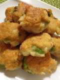 Baked Nuggets with Tofu, Ground Chicken, and Edamame