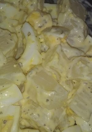 A picture of Potato salad.