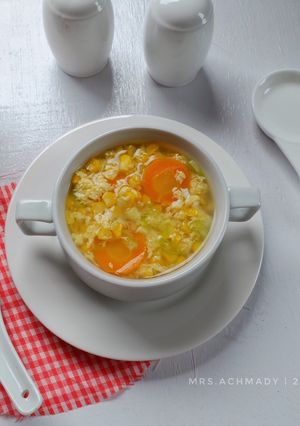 Foto resep Sup Jagung Simple