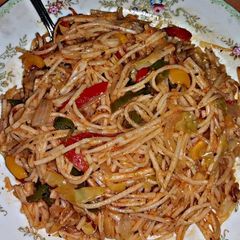 Hakka Noodles A picture of Hakka Noodles.
