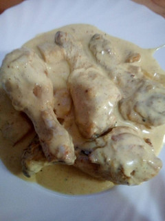 Una foto de Pollo al curry
