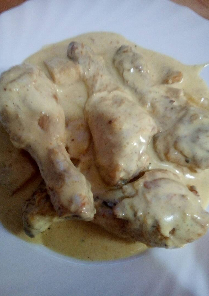 Una foto de Pollo al curry