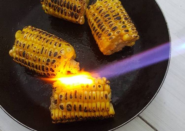 Resep Jagung bakar fire wkwk🔥🔥🔥 yang Lezat