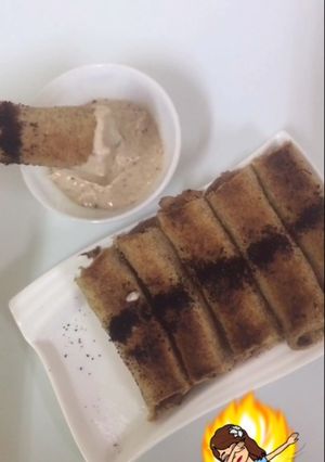صورة لوصفة رولات مسخن بالتوست 🍞