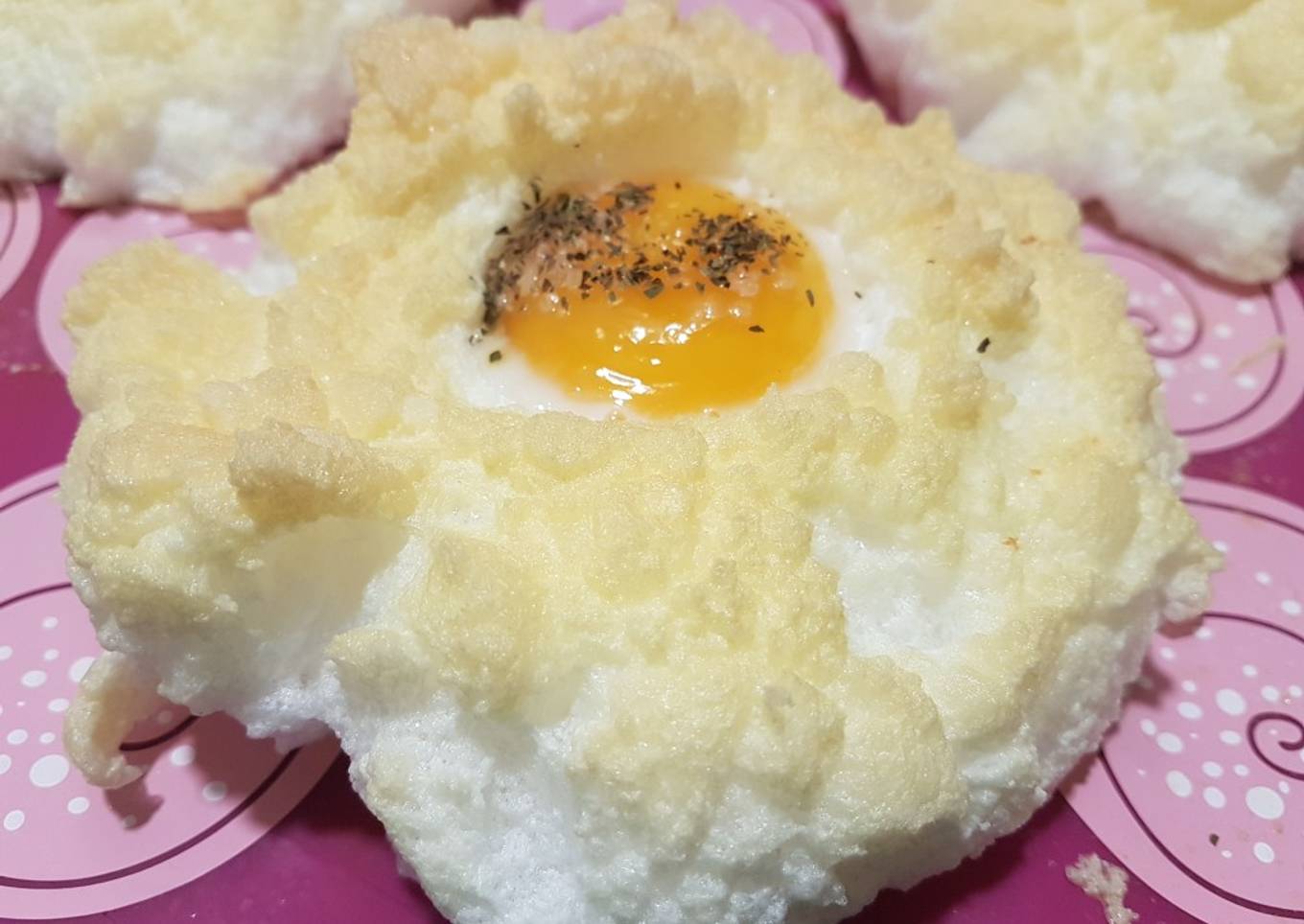 Volcán de huevo al horno (Thermomix)