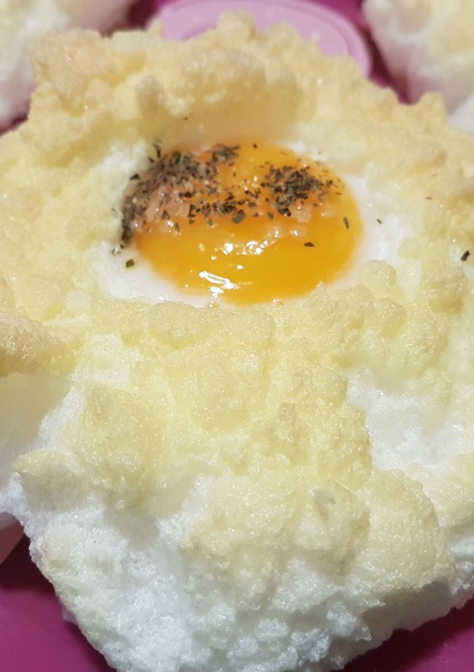 Una foto de Volcán de huevo al horno (Thermomix)