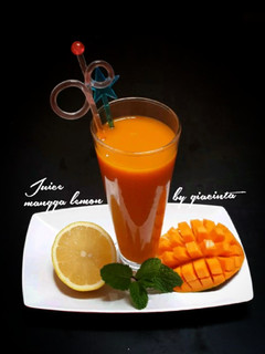 Foto resep Juice mangga lemon