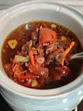 Asem asem daging (pedas)