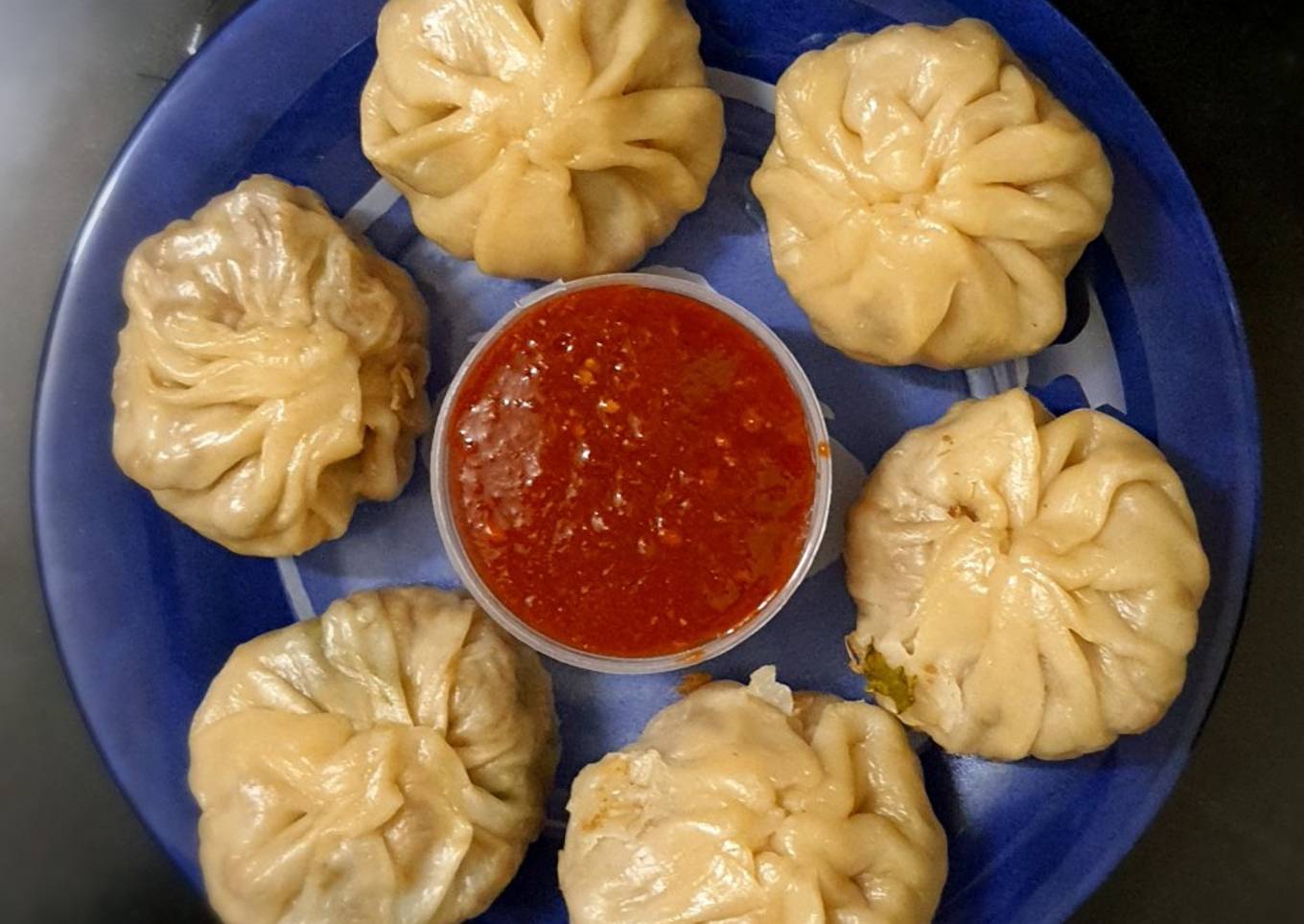 Keema momos