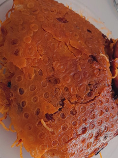 عکسی از دستور ته دیگ نان لواش ماکارونی
