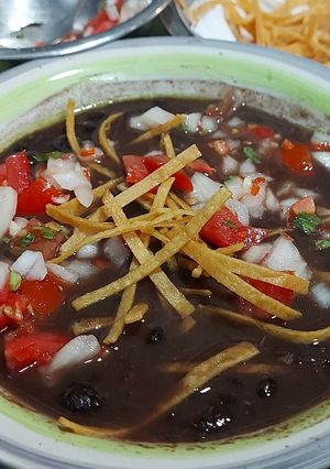 Una foto de Sopa de Frijoles