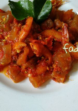 Foto resep Sambal goreng krecek udang