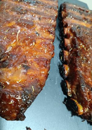 Una foto de Costillas a la miel