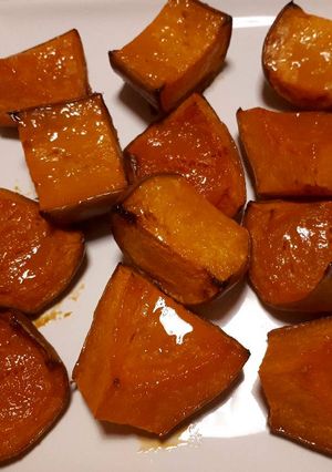 Mézes sütőtök recept fotója