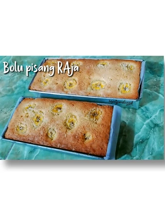 Cara Gampang Menyiapkan Resep 062. Bolu pisang raja (lembut) 🍌🍌🍌 yang Menggugah Selera Anti Ribet, Lezat