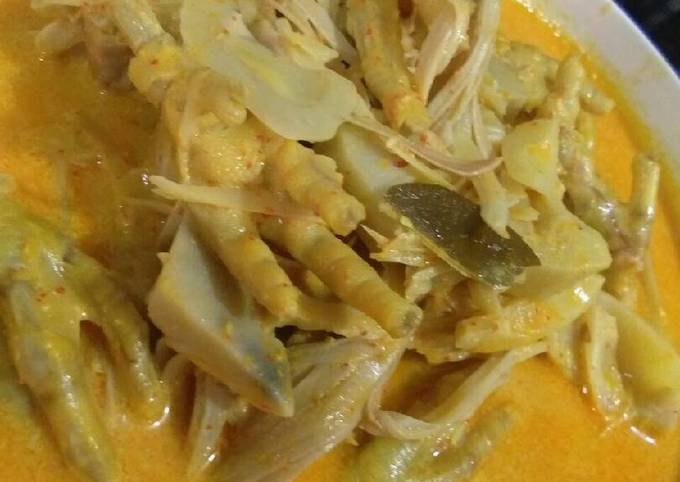 Gulai nangka ceker ayam#BikinRamadhanBerkesan