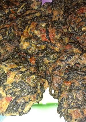 Una foto de Tortitas de mora con queso