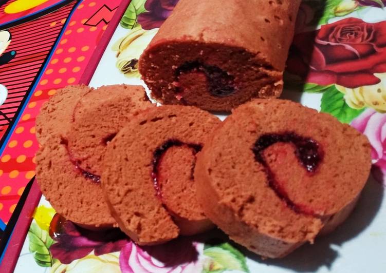 Bolu kukus coklat 2 telur