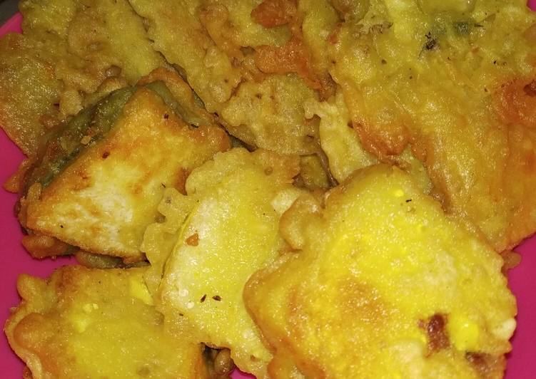 Cara Gampang Menyiapkan Tempe Goreng dan Tahu Goreng isi Oncom yang Enak Banget