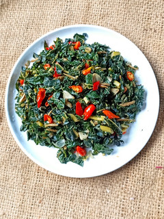 Foto resep Oseng Daun Pepaya & Teri