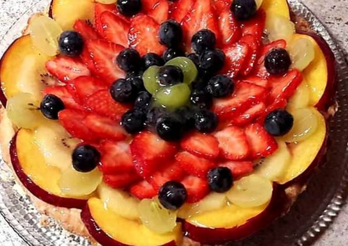 Ricetta Crostata di frutta fresca 