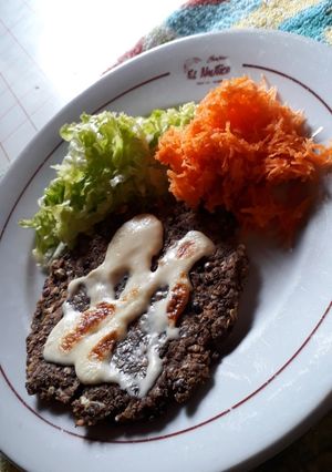 Una foto de Hamburguesa De Lenteja🤤👏🏽
