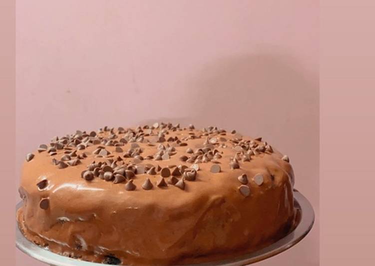 Step-by-Step Guide to Make Favorite Moist eggless chocolate cake in cooker