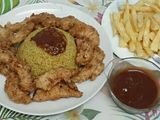 الرز الريزو بالفراخ الستربس