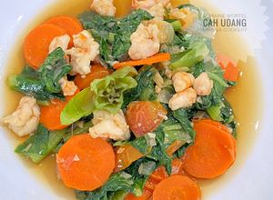 Foto resep Romaine Cah Udang Wortel