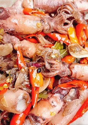 Foto resep Tumis Cumi Asin