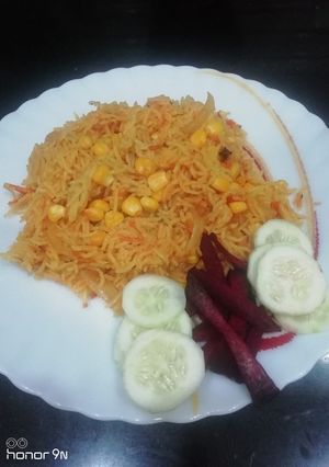 A picture of Corn Fried Rice.